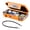 Orange, variant on Portable Safe Box with Code, [Waterproof Anti-Theft ]Travel Safe, Combination Security Case Lock Box with Removable Wire Rope, for Home, Cars, Office, Vacation (Black)