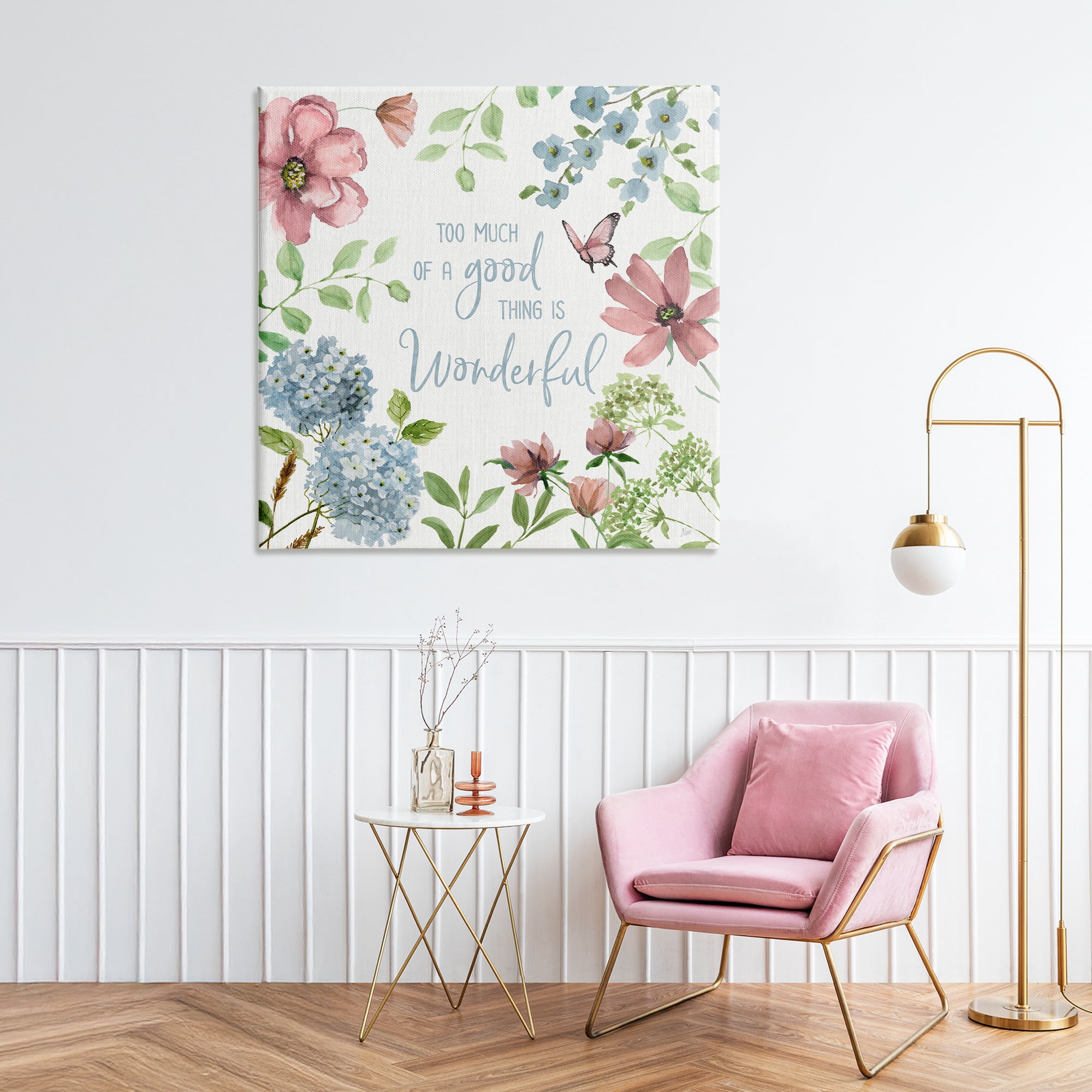Stupell Industries Too Much Of A Good Thing Canvas Wall Art, design by Nan