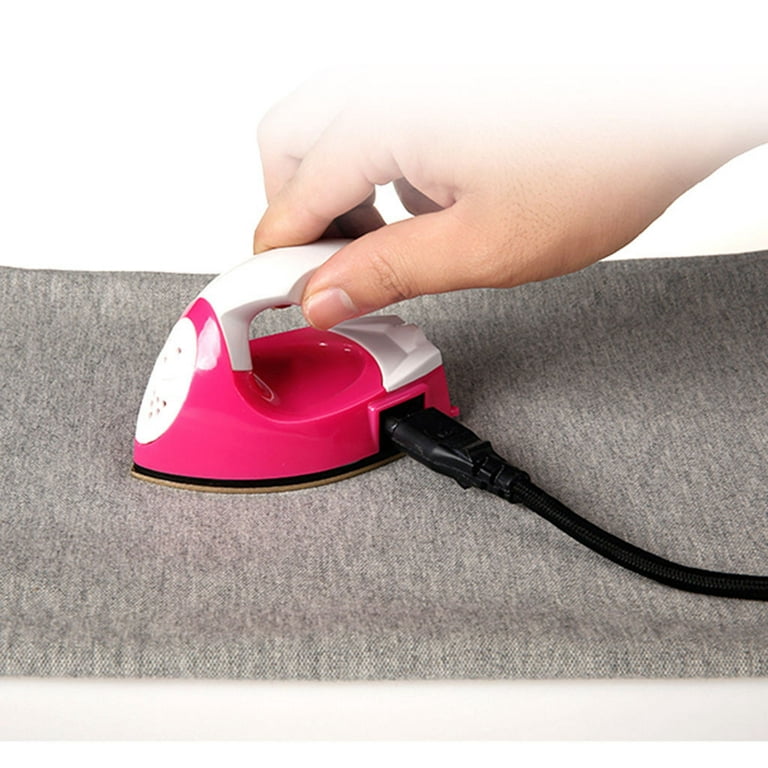 Gallickan Mini Iron for Clothes - Portable Handheld Steam Iron - Fast  Heating - Ironing Machine for Home Business Traveling Sewing - on Clearance!