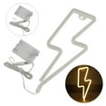 thumbnail image 4 of Luces de iluminación LED luces de de pared luces lámparas de operación USB decorativas luces de luces de dormitorio para Blanco cálido Colco Luz de letrero de neón, 4 of 7