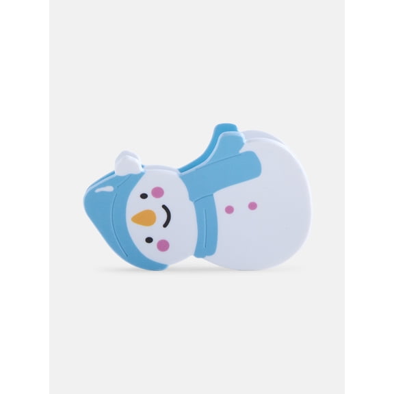 Holiday Time Women's Snowman Hair Claw Clip