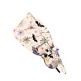 thumbnail image 2 of Kamentoy Fall Halloween Pumpkin Print Scrub Cap Adjustable Cap Working Head Cover Halloween Headbands For Women, 2 of 5