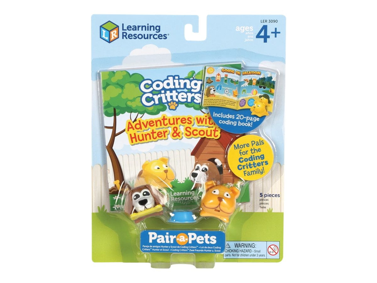 Learning Resources Coding Critters PairAPets Dogs Hunter & Scout 5