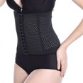 thumbnail image 4 of Entrenador de cintura para mujer, corsé moldeador de cuerpo, cinturón de vaina posparto (negro L) Ehuebsd Para estrenar, 4 of 6