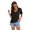 Black, variant on Tinglu Women Tshirts Summer Loose Basic T-Shirts Casual Tees Female Sexy Tops