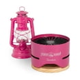 thumbnail image 6 of Petromax Feuerhand Tamber Tabletop Charcoal Grill, Powder-Coated Steel for Outdoor Use, Wood Lid, 7.9 inch diameter, Telemagenta, 6 of 6