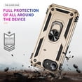 thumbnail image 5 of Decase Compatible with iPhone 16E 2025 Case+1-Pack Tempered Screen Protector, Military Grade Drop Protection Cover with 360° Rotating Kickstand, Heavy Duty Shockproof Rugged Phone Case,Gold, 5 of 7