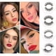 thumbnail image 2 of 20 Pairs False Eyelashes Natural 4 Styles 3D Reusable Soft False Eyelashes Fluffy False Mink Eyelashes Thin Flexible False Lashes Easy to Wear, 2 of 5