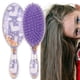 thumbnail image 3 of Camión De Aire Circuario De Cabello Pincel De Masaje De Peine De Cabello Para El Cabello Rizado Recto Con Patrones De Animales De Dibujos Animados Y Decoraciones, 3 of 7