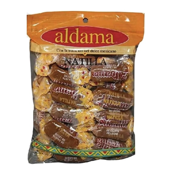 Mexican Natillas Milk-candy (cajeta) - Each bag contains 20 units.