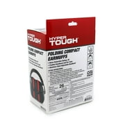 Hyper Tough Noise-Reducing NRR 26dB Padded Folding Compact Earmuffs, Meets ANSI S3.19-1974