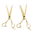 thumbnail image 1 of 2 Piezas 6.5 "Salon Hair Cutting Thinning Scissors Peluquería Set Salvador  Tijeras de pelo de acero inoxidable, 1 of 10