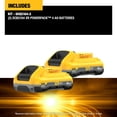 thumbnail image 2 of Batería DEWALT DCB2104-2 20V MAX XR 4 Ah, paquete de 2, 2 of 4