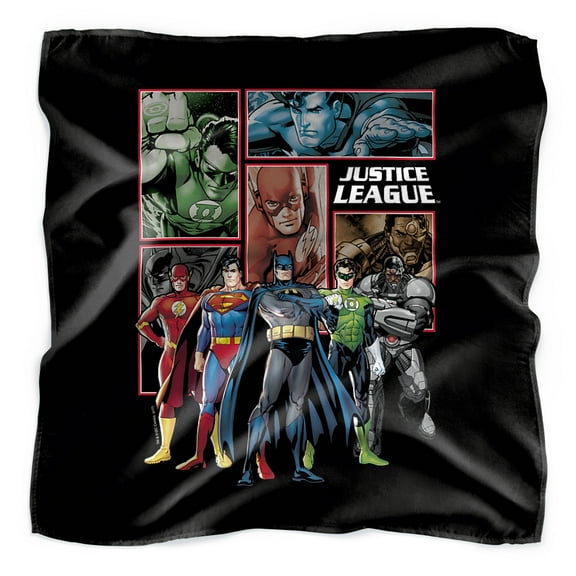 Justice League New JLA Panels Bandana (21 in x 21 in)