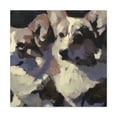 thumbnail image 2 of "Corgi in Expressionism" - Canvas, 2 of 25