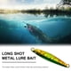 thumbnail image 1 of Metal Cast Jig Spoon Shore Casting Sea Bass Fishing Lure Tackle (A), 1 of 5