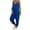 Blue, variant on under $5 asdoklhq Womens Jumpsuits and Rompers,Sleeveless Jumpsuit Ladies Casual Loose Playsuit Long Trousers