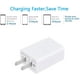 thumbnail image 4 of Cargador de pared USB 5V 2A Adaptador de corriente CA (paquete de 2 blancos) Ormromra CZDZ-ZH87, 4 of 7