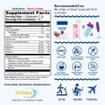 thumbnail image 6 of Electrolyte Hydration Powder Packets, Blue Raspberry Flavor – Magnesium, Calcium, Sodium & Potassium with Coconut Water, Vitamin C & B12 | Sugar-Free, Vegan, Non-GMO | 18 Servings, 6 of 6