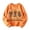 Orange, variant on Kiijoy Boys Halloween Sweatshirt Pumpkin Skeleton Crewneck Pullover, Sizes 2-3T