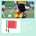 thumbnail image 1 of COSMOBETTY 2Pcs Commanding Referee Flags with Comfortable Grip for Soccer Rugby and Field Hockey, 1 of 6
