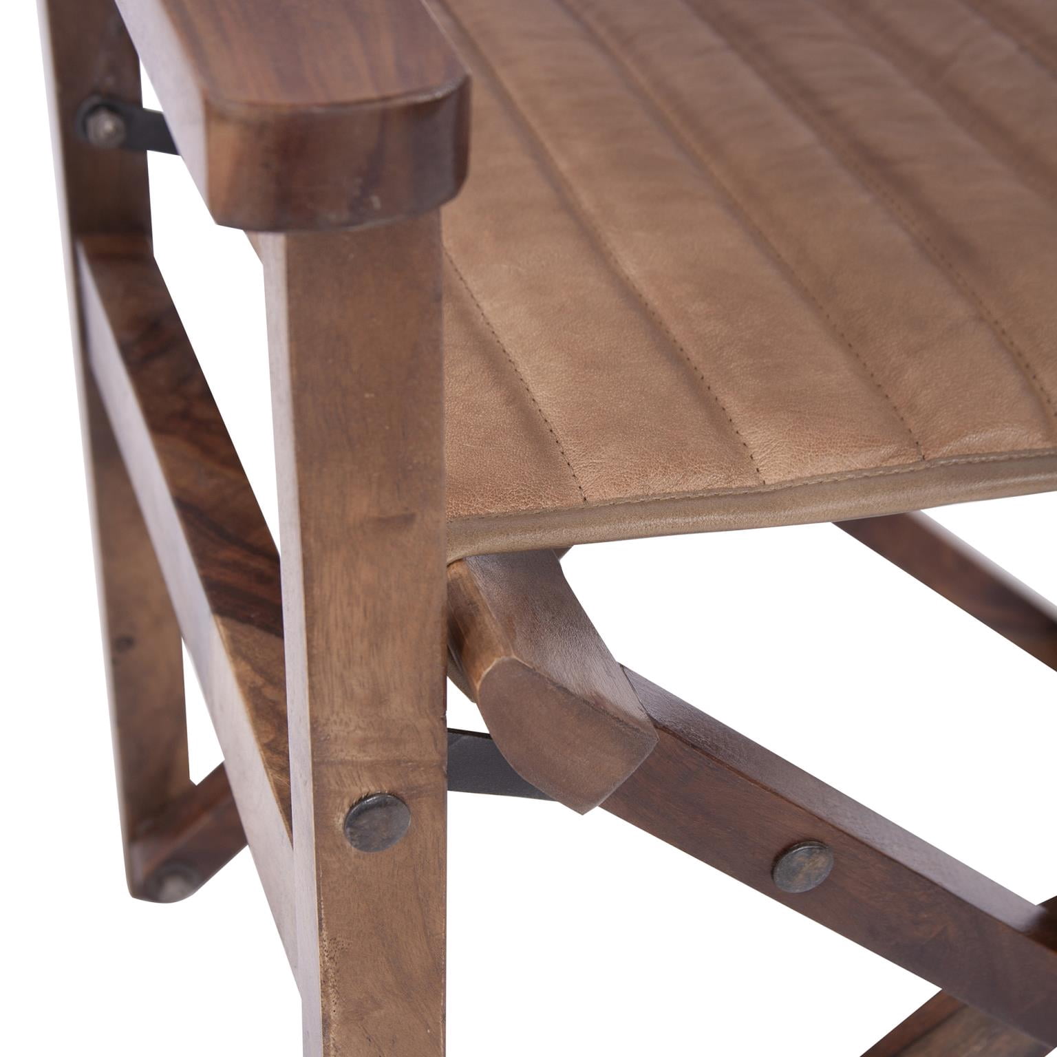 Tyler Dillon Taymor Genuine Leather Director's Chair