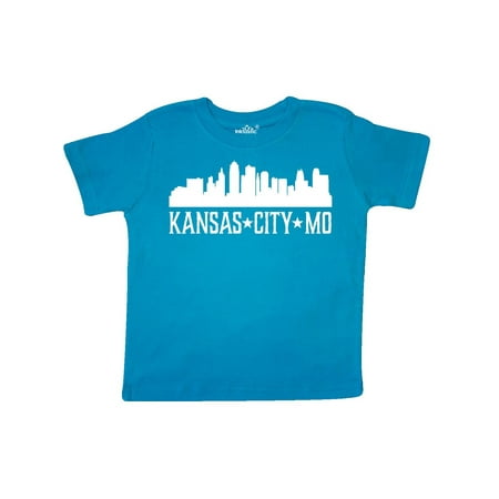 

Inktastic Kansas City Missouri Skyline MO Cities Gift Toddler Boy or Toddler Girl T-Shirt