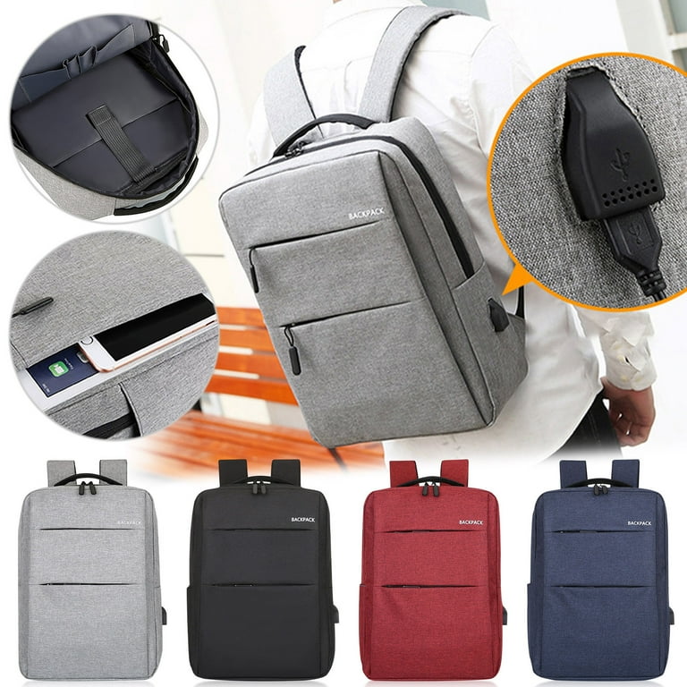 HBBKVI 17" Travel Laptop Backpack,Anti Theft Slim Durable Bookbag,Business Backpacks for Men Women,Water Resistant Carry on School Backpack Fits 14-17 Inch Laptop and Notebook - Walmart.com HBBKVI 17" Travel Laptop Backpack,Anti Theft Slim Durable Bookbag,Business Backpacks for Men Women,Water Resistant Carry on School Backpack Fits 14-17 Inch Laptop and Notebook - Walmart.com