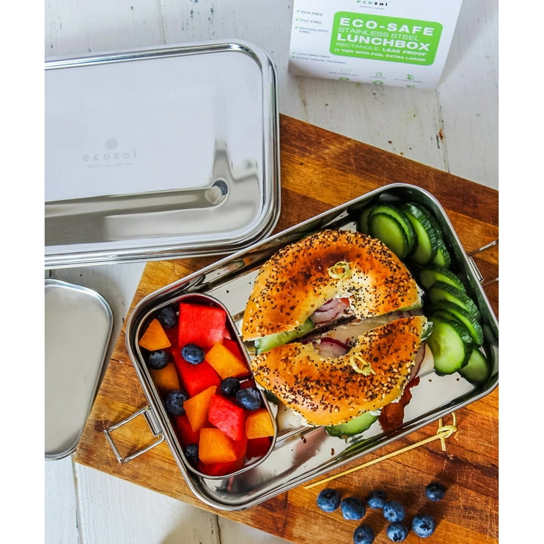  DaCool Lunch Box Stainless Steel Bento Leakproof 5 PCS