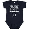 thumbnail image 3 of Inktastic Future Dentist Like Mommy Boys or Girls Baby Bodysuit, 3 of 5
