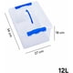 thumbnail image 3 of Cajas de Almacenaje Transparentes – Cajas Organizadoras de Plástico con Tapa - color :12L - Unidad (12L), 3 of 5