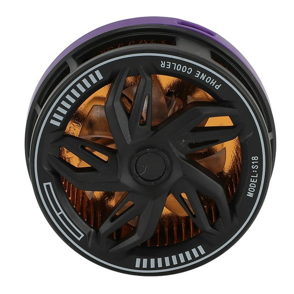 Enfriador De Teléfono Adsorción Magnética De 15 W, Tecnología De Hielo Superconductor, Matrices De Turbina De 7 Aspas, Potente Adhesión Magnética, Funcionamiento Silencioso,