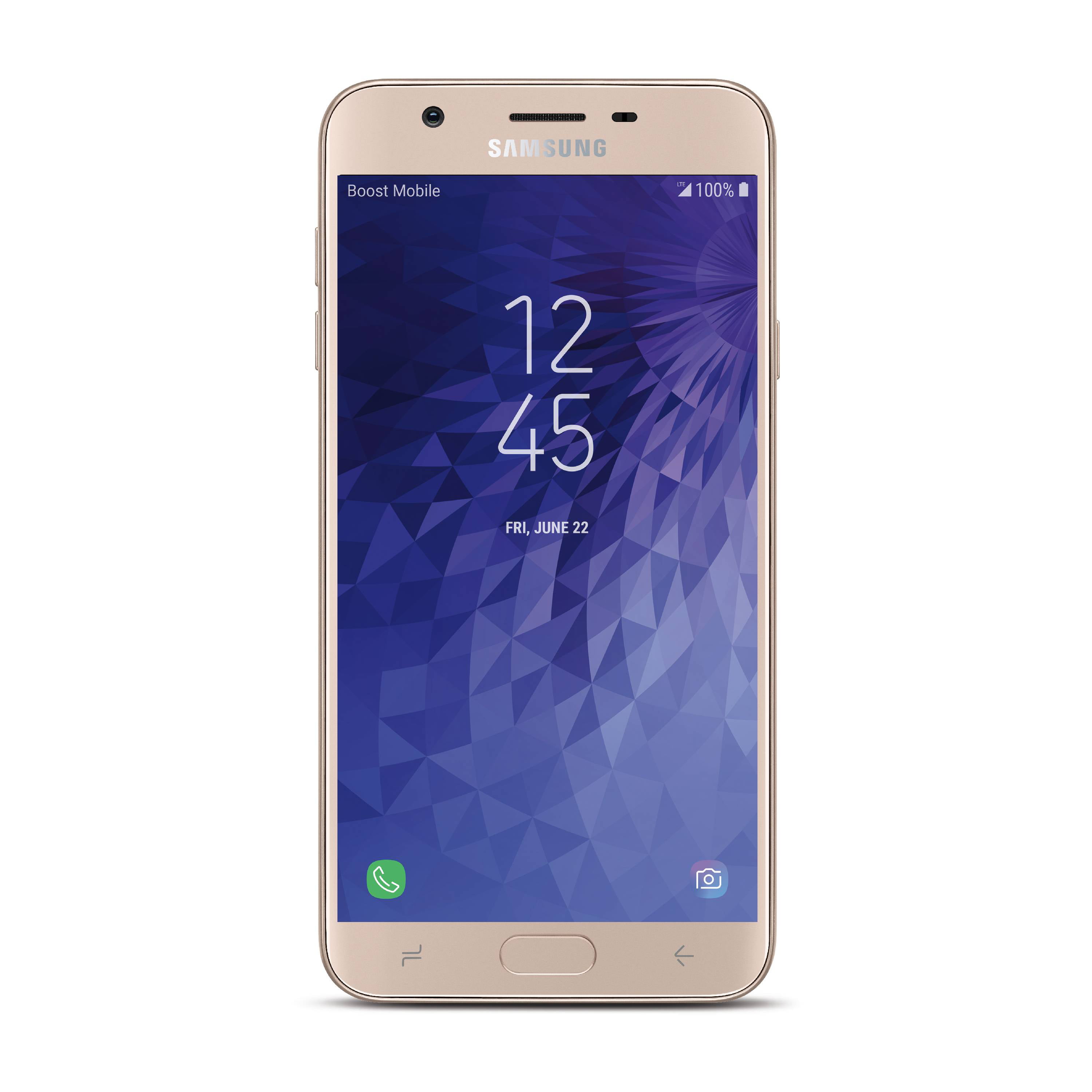 Boost Mobile Samsung J7 Refine 32GB Prepaid Smartphone, Gold