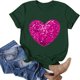 thumbnail image 5 of Blusas de Manga Corta para las Mujeres Divertida Impresión Cuello Redondo Camiseta Vintage, Blusas de Primavera para las Mujeres, 5 of 8