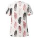 thumbnail image 5 of Fiudx Camisas para Mujer Camiseta Estampada a La Moda para Mujer, Blusa de Manga Corta con Encaje, Tops Informales con Cuello Redondo, 5 of 5