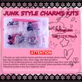 thumbnail image 4 of 2867PCS+ Junk Phone Case Charms Kit, Phone Case Decorations DIY Letter Beads for Customizing Cases, Bow Charms, Flatback Pearls, Nail  Accessories, Rhinestones, Y2k Charms, DIY Gift for Best Friend, 4 of 9