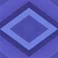 thumbnail image 1 of Ahgly Company Machine Washable Indoor Square Transitional Light Slate Blue Area Rugs, 4' Square, 1 of 7