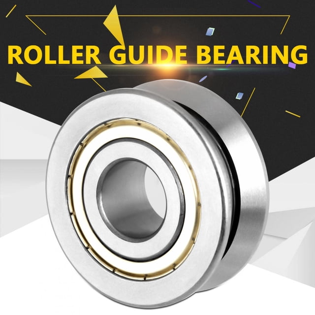 Roller Guide Ball Bearing, Ball Bearing, High Strength Durable For Machines Equipment