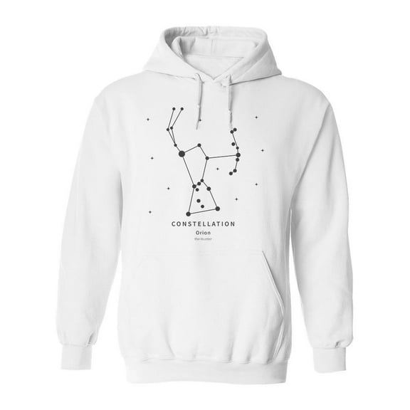 Constellation Of Orion Astronomy Hoodie Men -Image by Shutterstock, Male Large