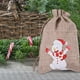 thumbnail image 5 of Bolsas Navideñas De Yute Y Lino, Bolsas De Regalo Con Cordón De Yute Y Lino Para Dulces Y Obsequios Navideños, 5 of 5