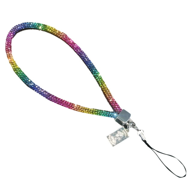 Crystal Phone Lanyard with Fashionable Design and Durable Material for Women