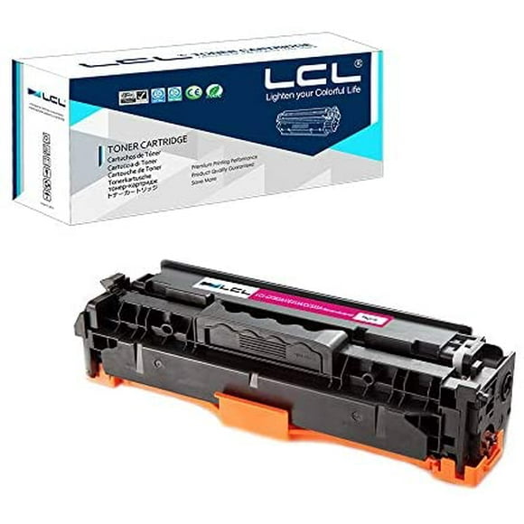 LCL Remanufactured for HP 305A CE413A (1-Pack Magenta) Toner Cartridge for HP Laserjet Enterprise 300 Color M351 M375nw