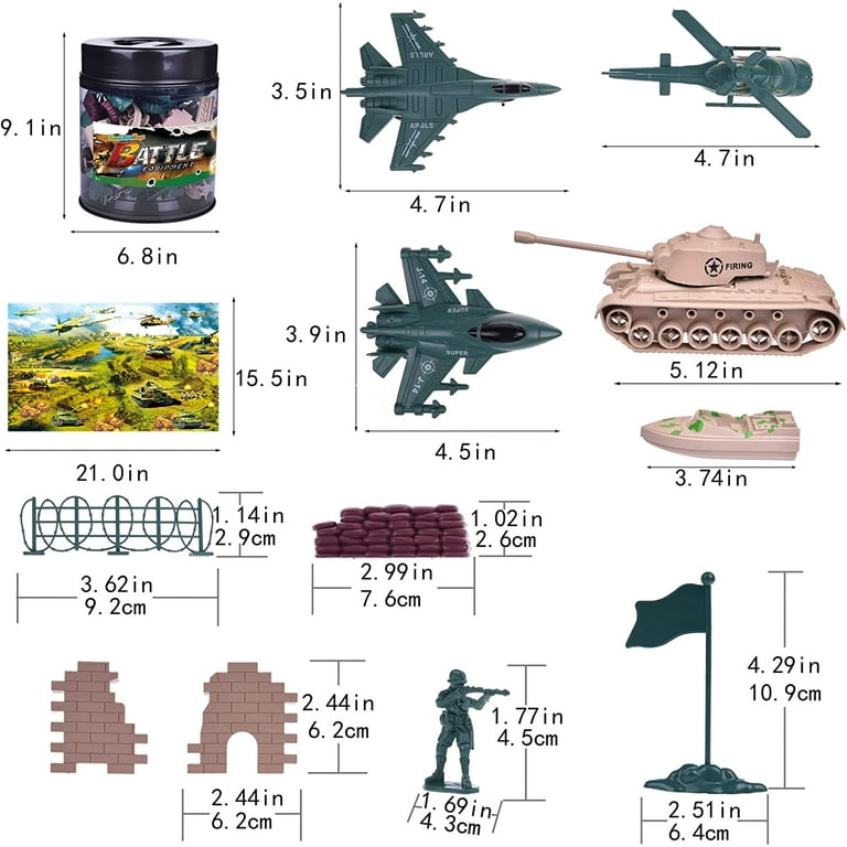 Army action 2024 figures walmart