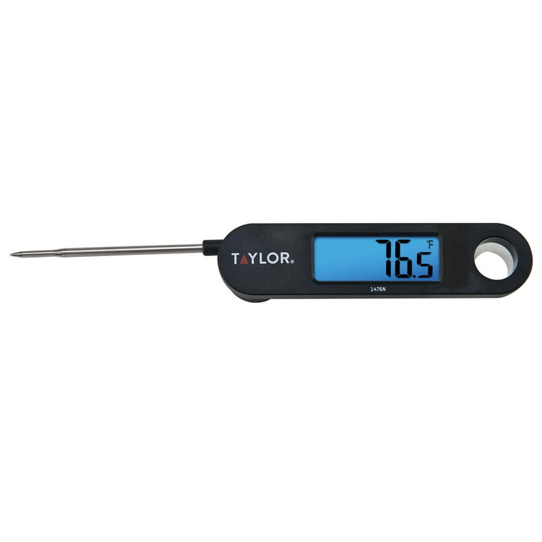 Taylor Stainless Steel Digital Folding Thermometer