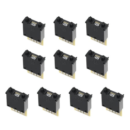 DIP Switch BCD Code Thumb wheel Switch KM2 0-9 Digital Black  10 Pcs price history on PriceWatchPro