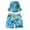 M114 Green, variant on Tfken Summer Shorts For Boys Hawaii Print Elastic Waist Shorts With Pockets And Hat Set Fashion Casual Teen Soft Clothes Black Size 1-2 Years