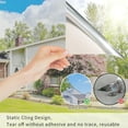 thumbnail image 4 of FILMGOO One Way Window Privacy Film Static Cling, Sun Blocking Heat Control Mirror Window Tinting Film for Home Office,Vinyl, 29.5 in x 6.5 ft, Silver, 4 of 8