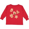 thumbnail image 3 of Inktastic Christmas Gingerbread Cookies Boys or Girls Long Sleeve Toddler T-Shirt, 3 of 5