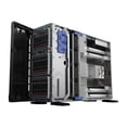 thumbnail image 3 of HPE ProLiant ML350 Gen10 Base - Server - tower - 4U - 2-way - 1 x Xeon Silver 4210 / up to 3.2 GHz - RAM 16 GB - SAS - hot-swap 2.5" bay(s) - no HDD - Gigabit Ethernet - monitor: none, 3 of 6