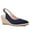 dark blue, variant on Womens Wedge Sandals Espadrilles Closed Toe Slingback Buckle Strap Comfortable Casual Summer Wedges Shoes